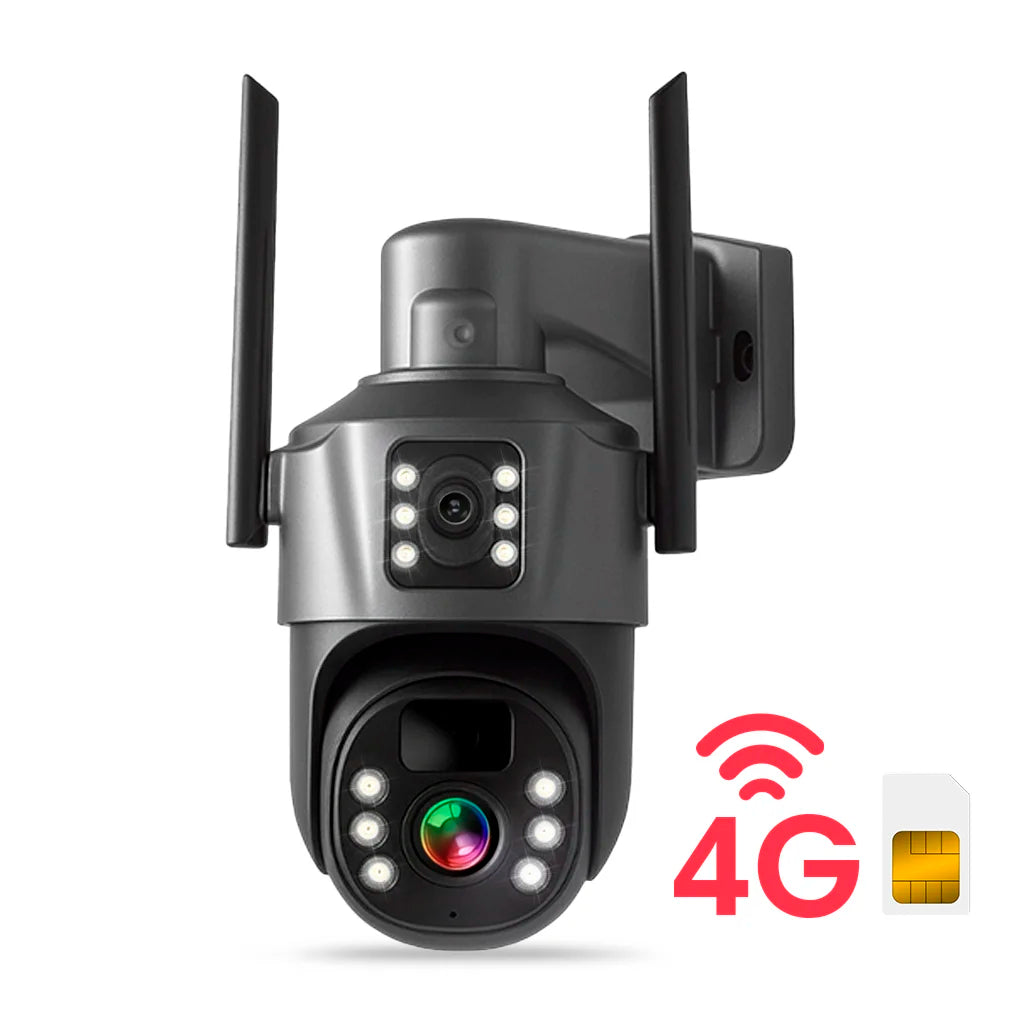 Cámara Solar Binocular exterior 4G