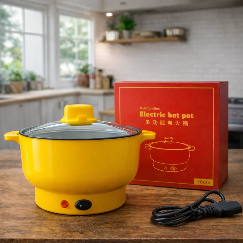 Olla arrocera eléctrica 2L antiadherente