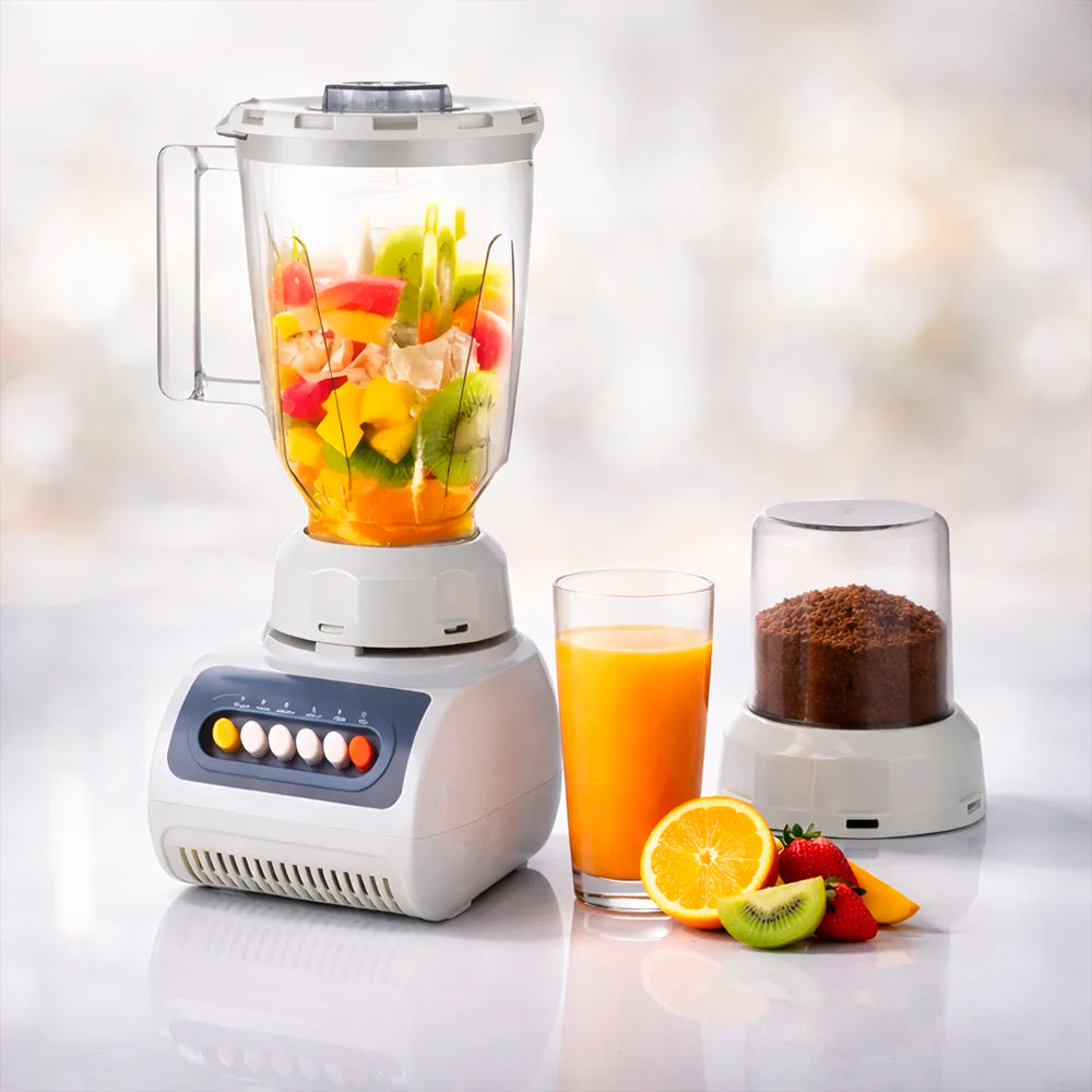 icuadora Multifuncional 300W con Vaso de 1500ml y Picatodo